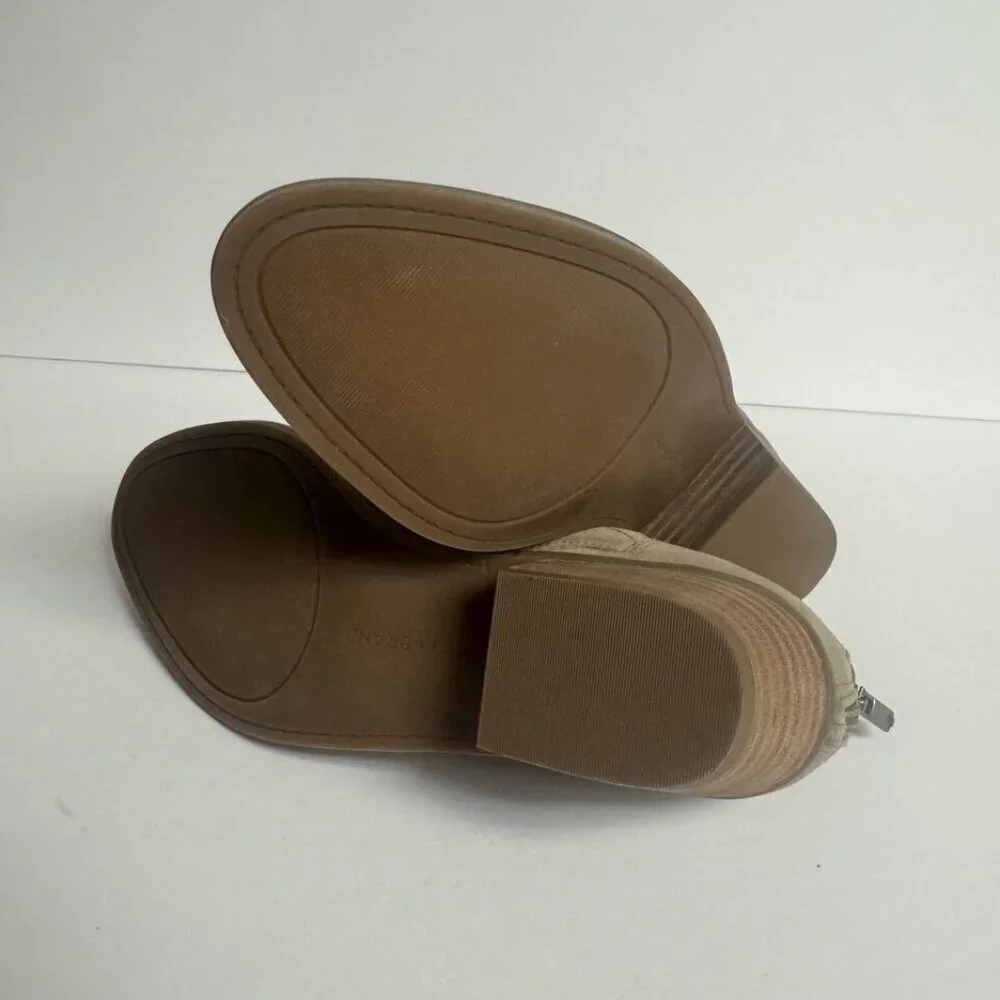 Lucky Brand Womens Fitina Bootie Suede Size 8 M